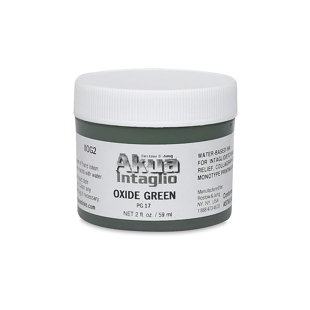 Open in modal - Akua Intaglio Ink - Oxide Green, 59 ml