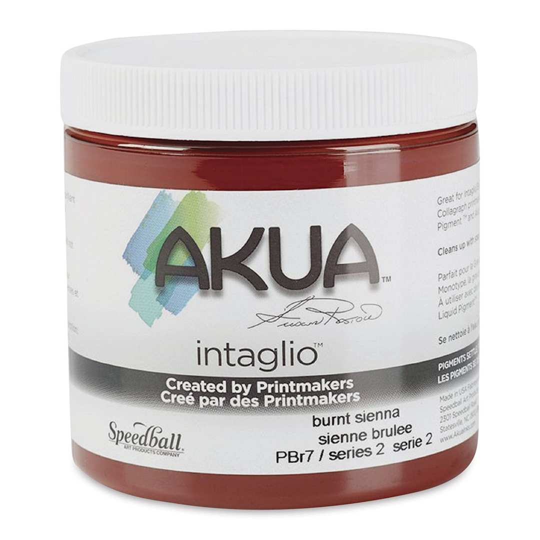 Open in modal - Akua Intaglio Ink - Burnt Sienna, 237 ml