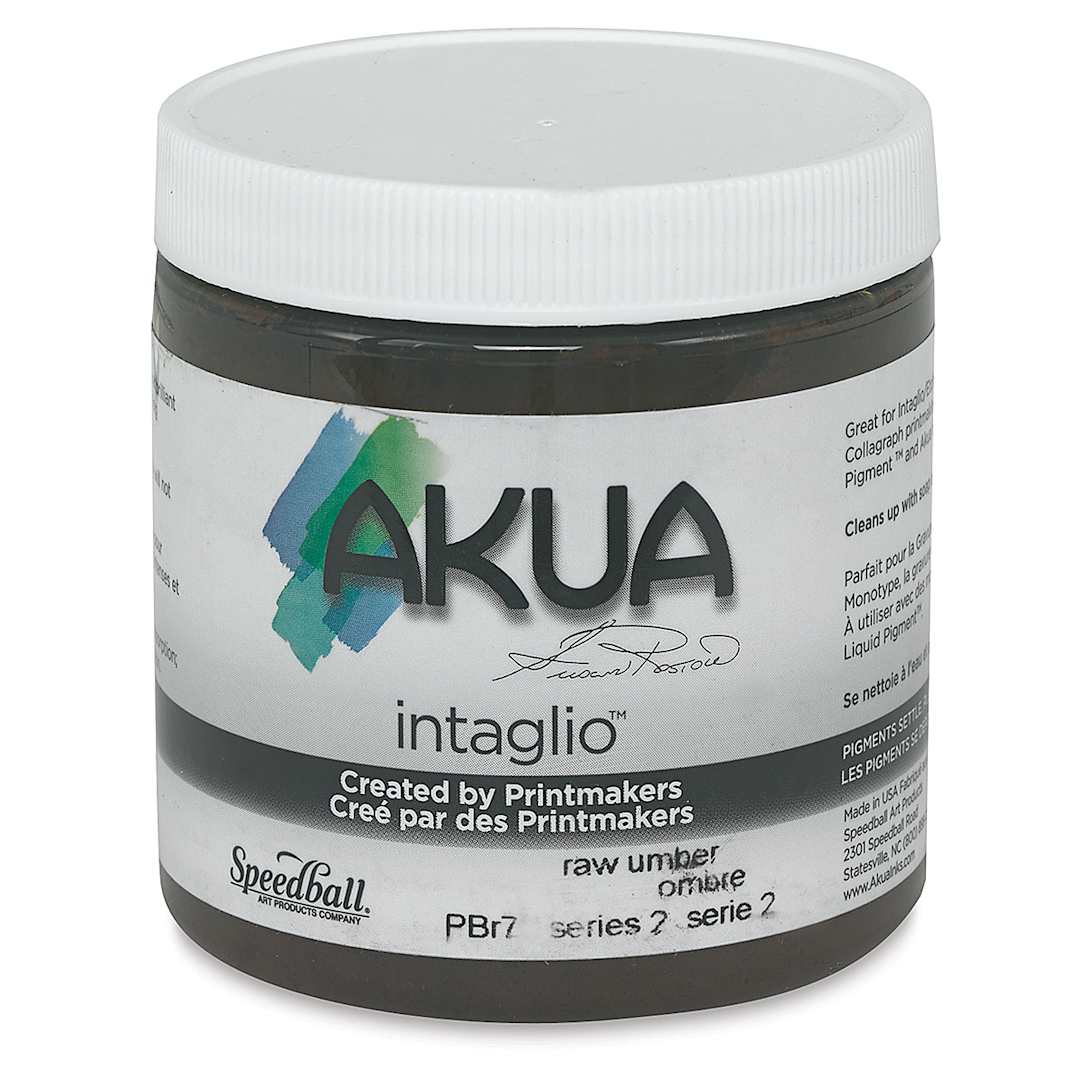 Open in modal - Akua Intaglio Ink - Raw Umber, 237 ml