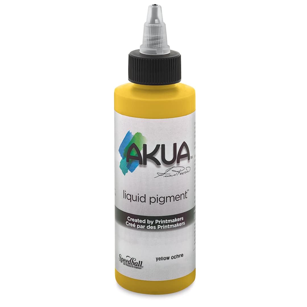 Open in modal - Akua Liquid Pigment - Yellow Ochre, 118 ml