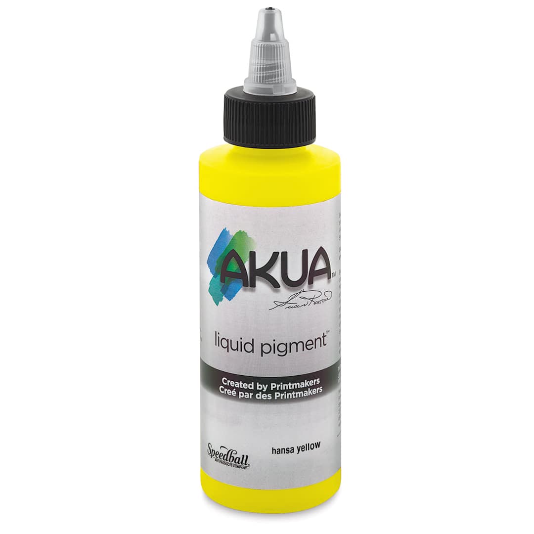 Open in modal - Akua Liquid Pigment - Hansa Yellow, 118 ml