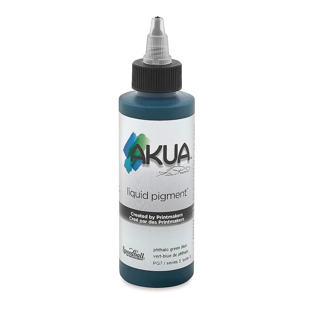 Open in modal - Akua Liquid Pigment - Phthalo Blue Green, 118 ml