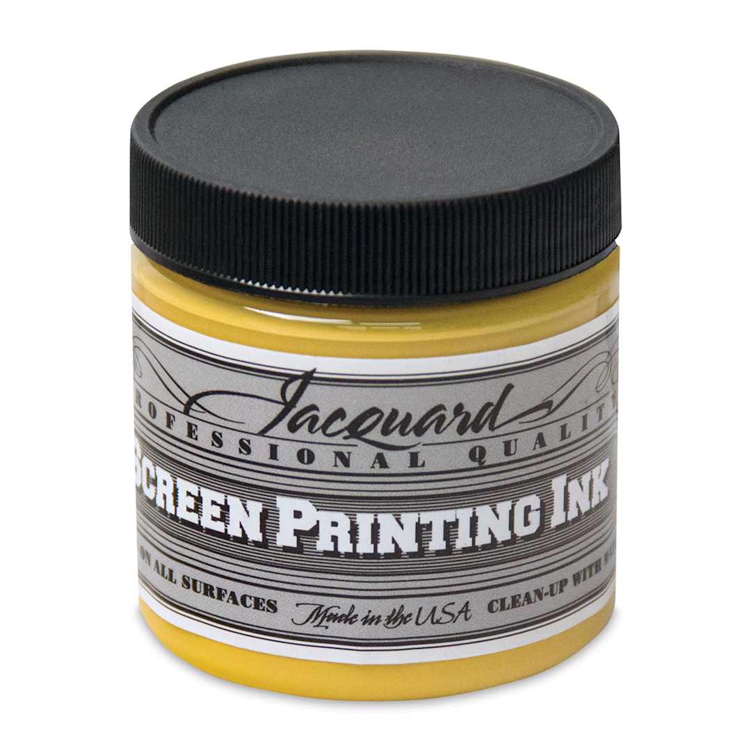 Open in modal - Jacquard Screen Printing Ink - Opaque Ochre, 4 oz