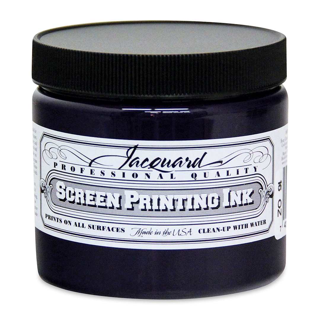 Open in modal - Jacquard Screen Printing Ink - Violet, 16 oz