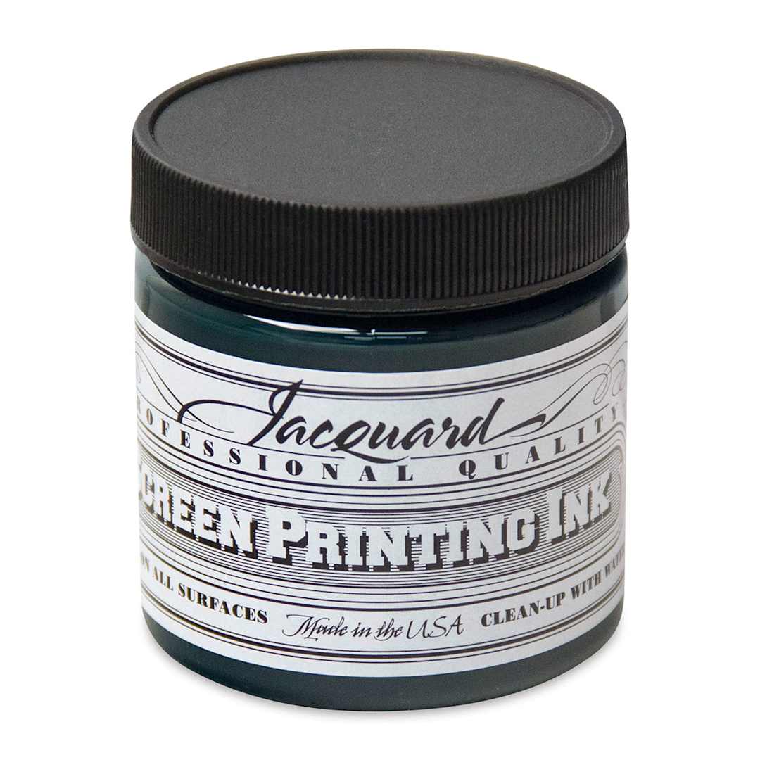 Open in modal - Jacquard Screen Printing Ink - Green, 4 oz