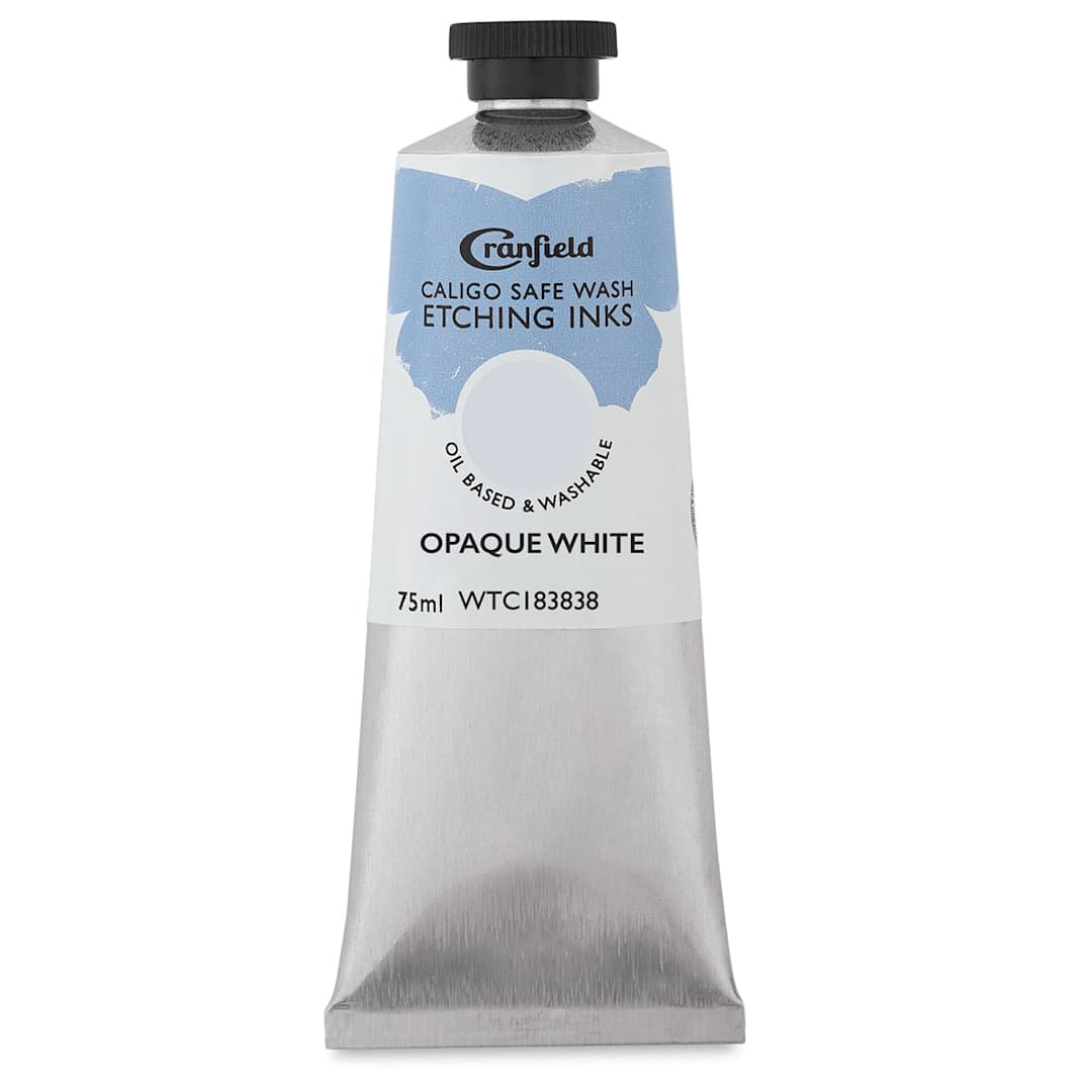 Open in modal - Cranfield Caligo Safe Wash Etching Ink - Opaque White, 75 ml Tube