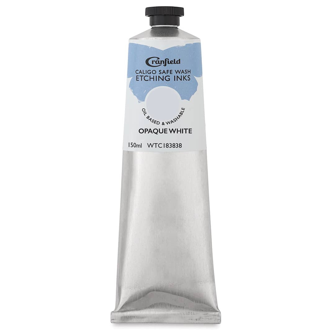 Open in modal - Cranfield Caligo Safe Wash Etching Ink - Opaque White, 150 ml Tube
