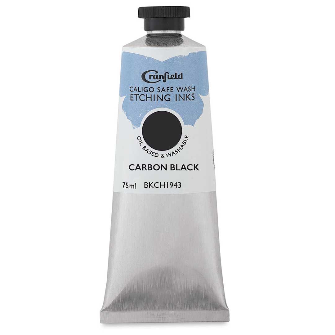 Open in modal - Cranfield Caligo Safe Wash Etching Ink - Carbon Black, 75 ml Tube