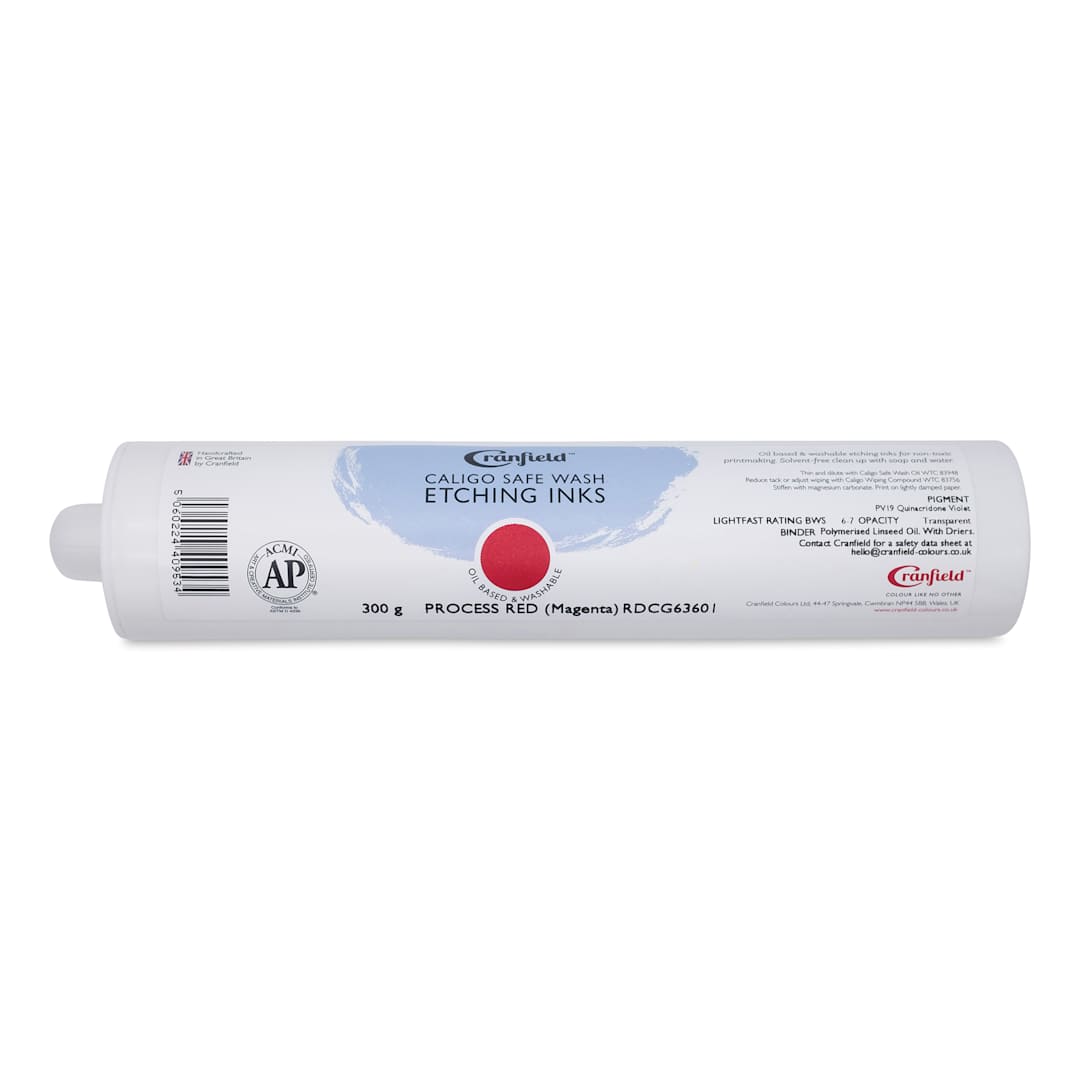 Open in modal - Cranfield Caligo Safe Wash Etching Ink Cartridge - Process Red (Magenta), 300 g