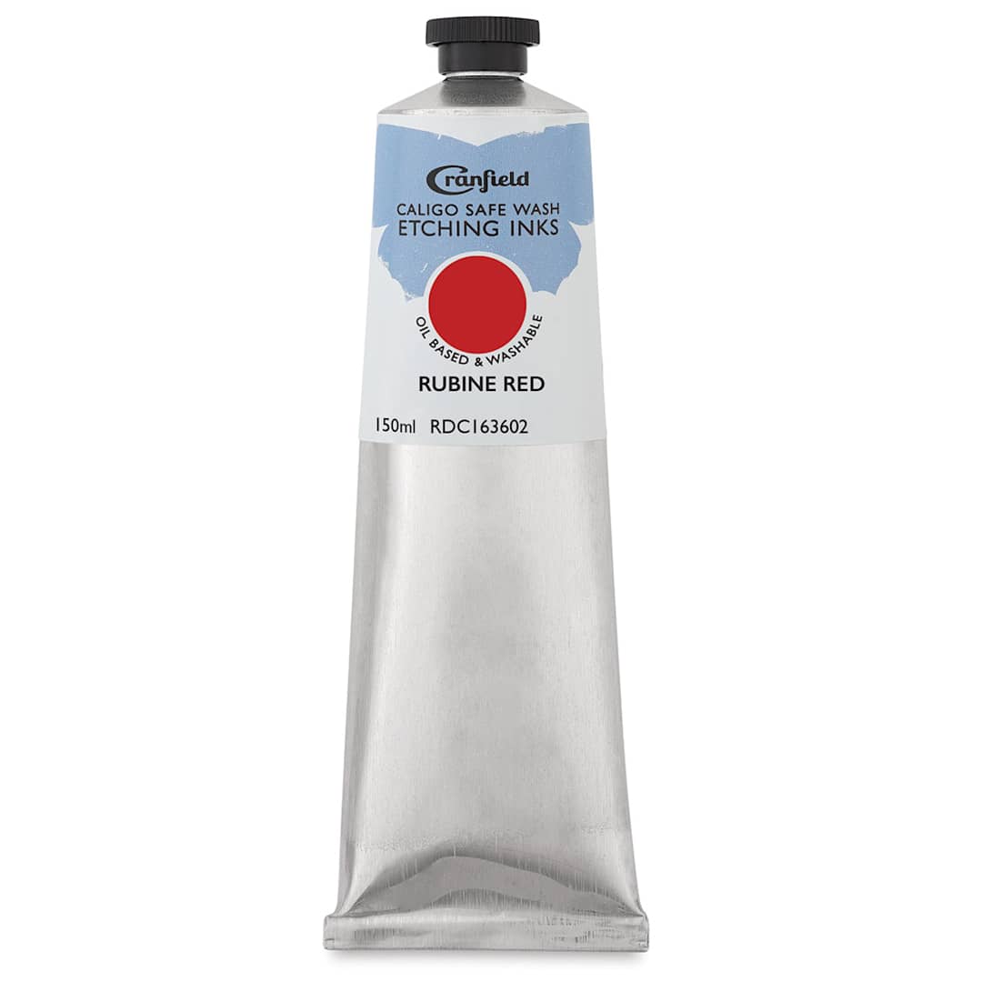 Open in modal - Cranfield Caligo Safe Wash Etching Ink - Rubine Red, 150 ml Tube