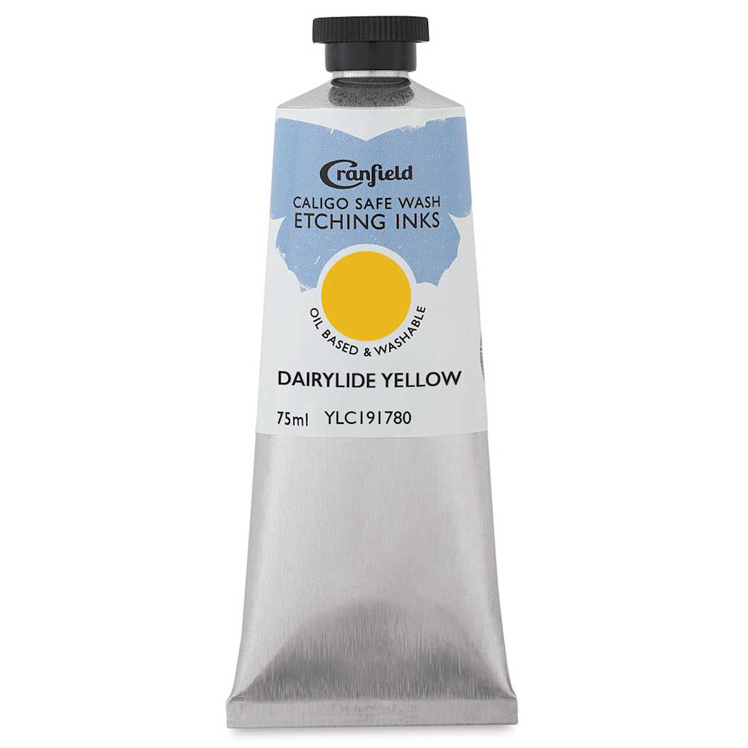 Open in modal - Cranfield Caligo Safe Wash Etching Ink - Diarylide Yellow, 75 ml Tube