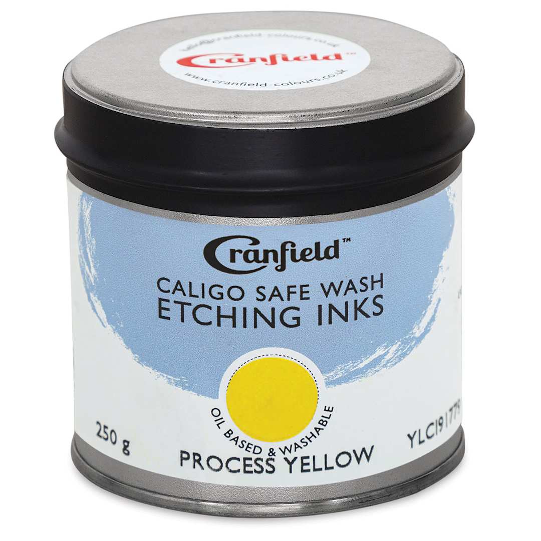 Open in modal - Cranfield Caligo Safe Wash Etching Ink - Process Yellow (Arylide), 250 g Can - front