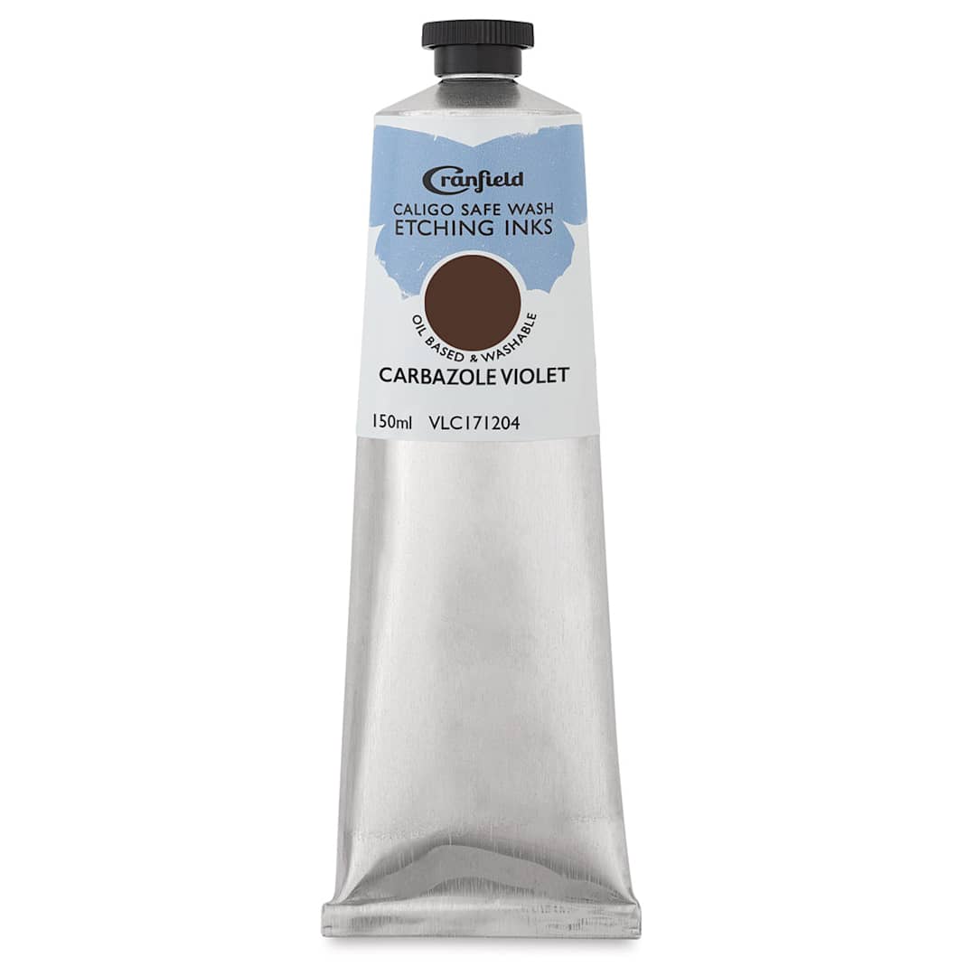 Open in modal - Cranfield Caligo Safe Wash Etching Ink - Carbazole Violet, 150 ml Tube