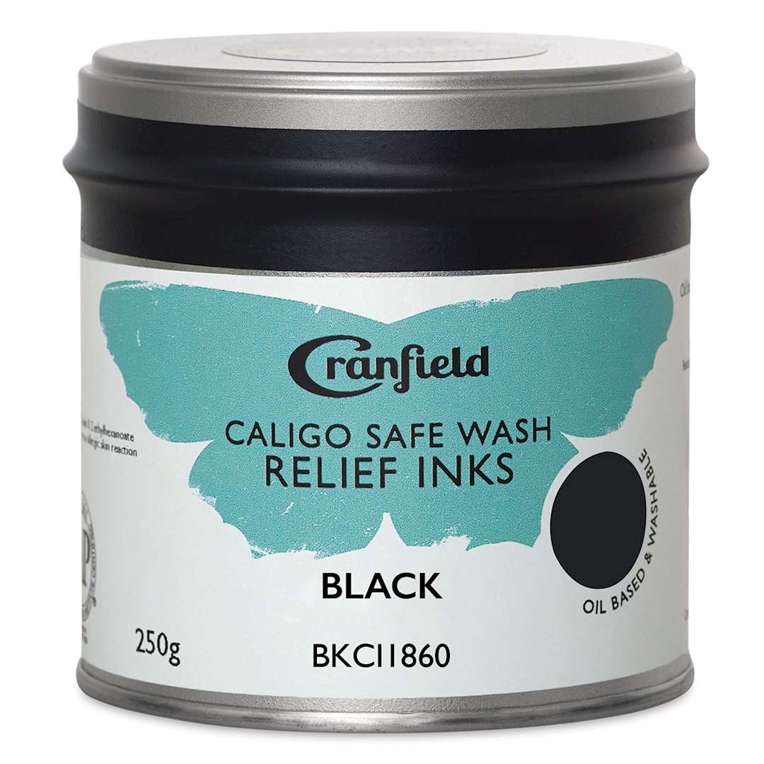 Open in modal - Cranfield Caligo Safe Wash Relief Ink - Black, 250 g