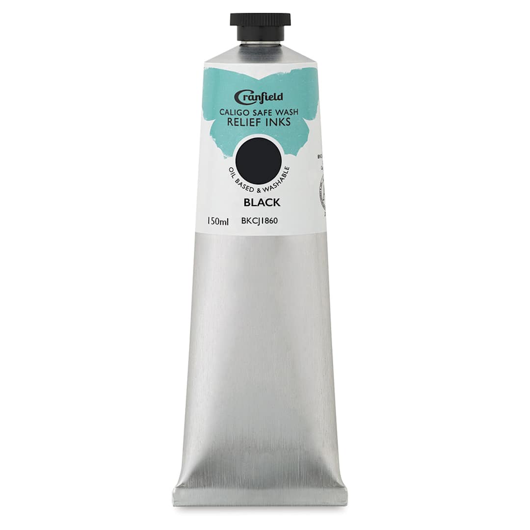 Open in modal - Cranfield Caligo Safe Wash Relief Ink - Black, 150 ml