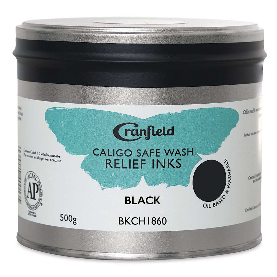 Open in modal - Cranfield Caligo Safe Wash Relief Ink - Black, 500 g