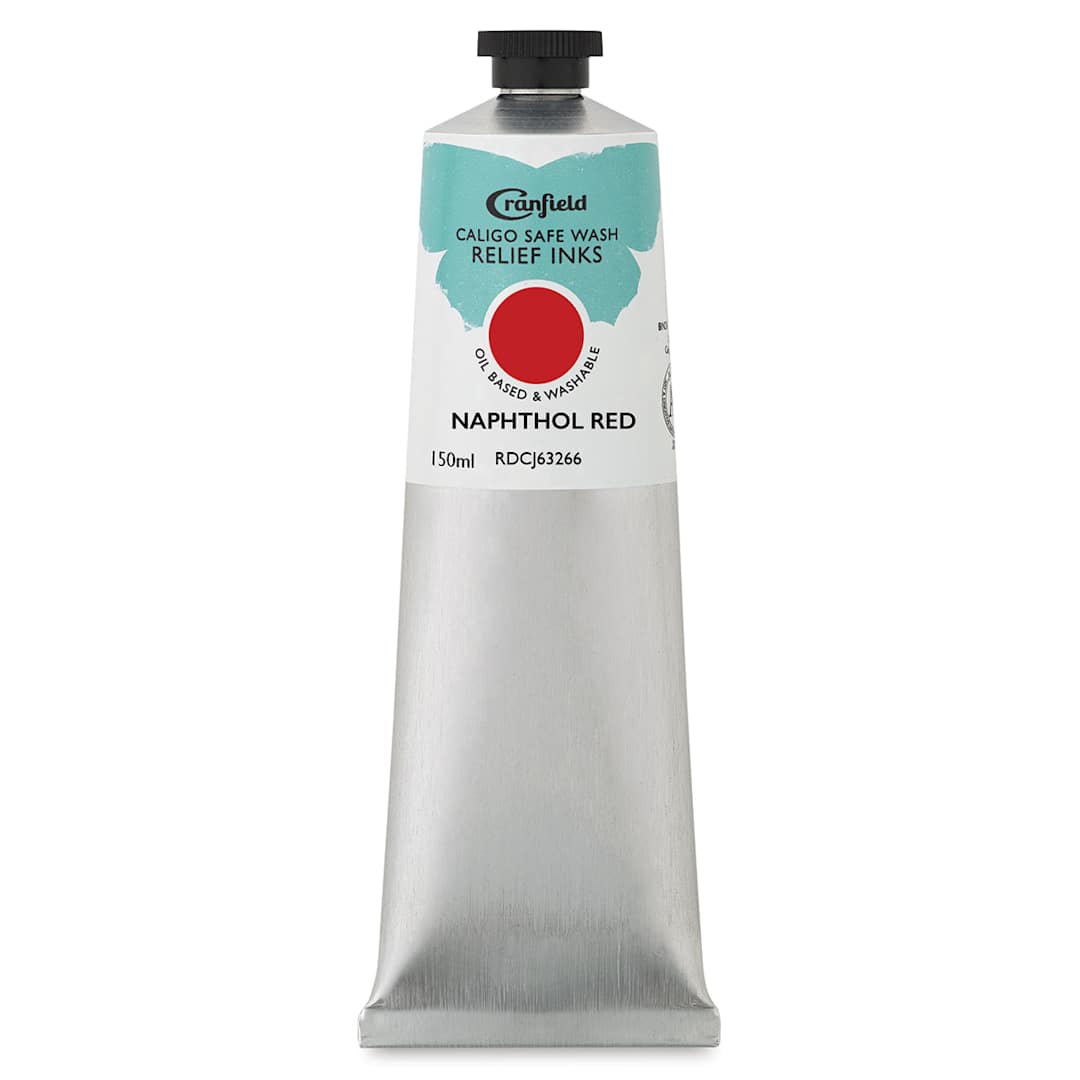 Open in modal - Cranfield Caligo Safe Wash Relief Ink - Naphthol Red, 150 ml