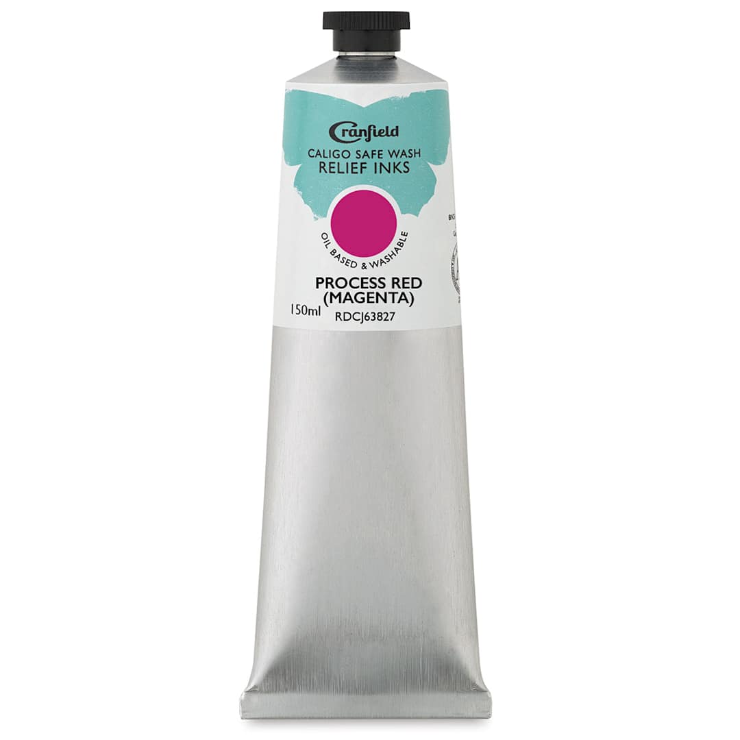 Open in modal - Cranfield Caligo Safe Wash Relief Ink - Process Red (Magenta), 150 ml