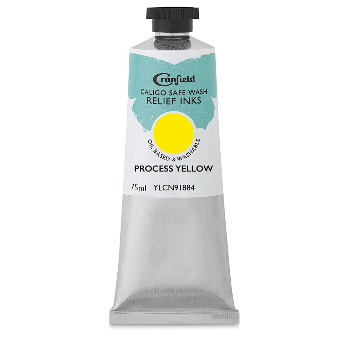 Open in modal - Cranfield Caligo Safe Wash Relief Ink - Process Yellow, 75 ml