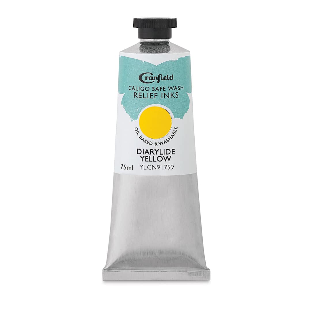 Open in modal - Cranfield Caligo Safe Wash Relief Ink - Diarylide Yellow, 75 ml