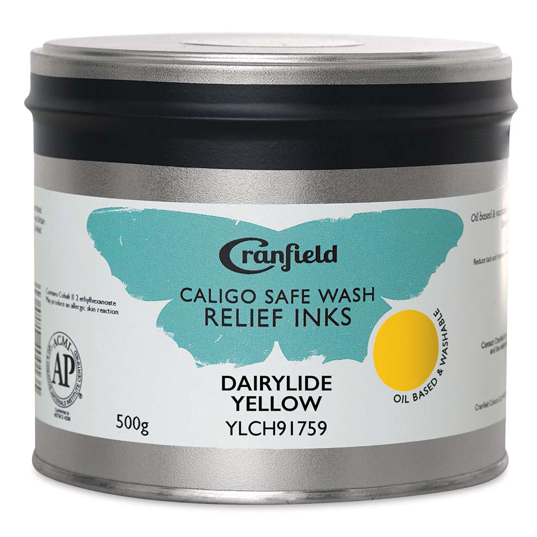 Open in modal - Cranfield Caligo Safe Wash Relief Ink - Diarylide Yellow, 500 g