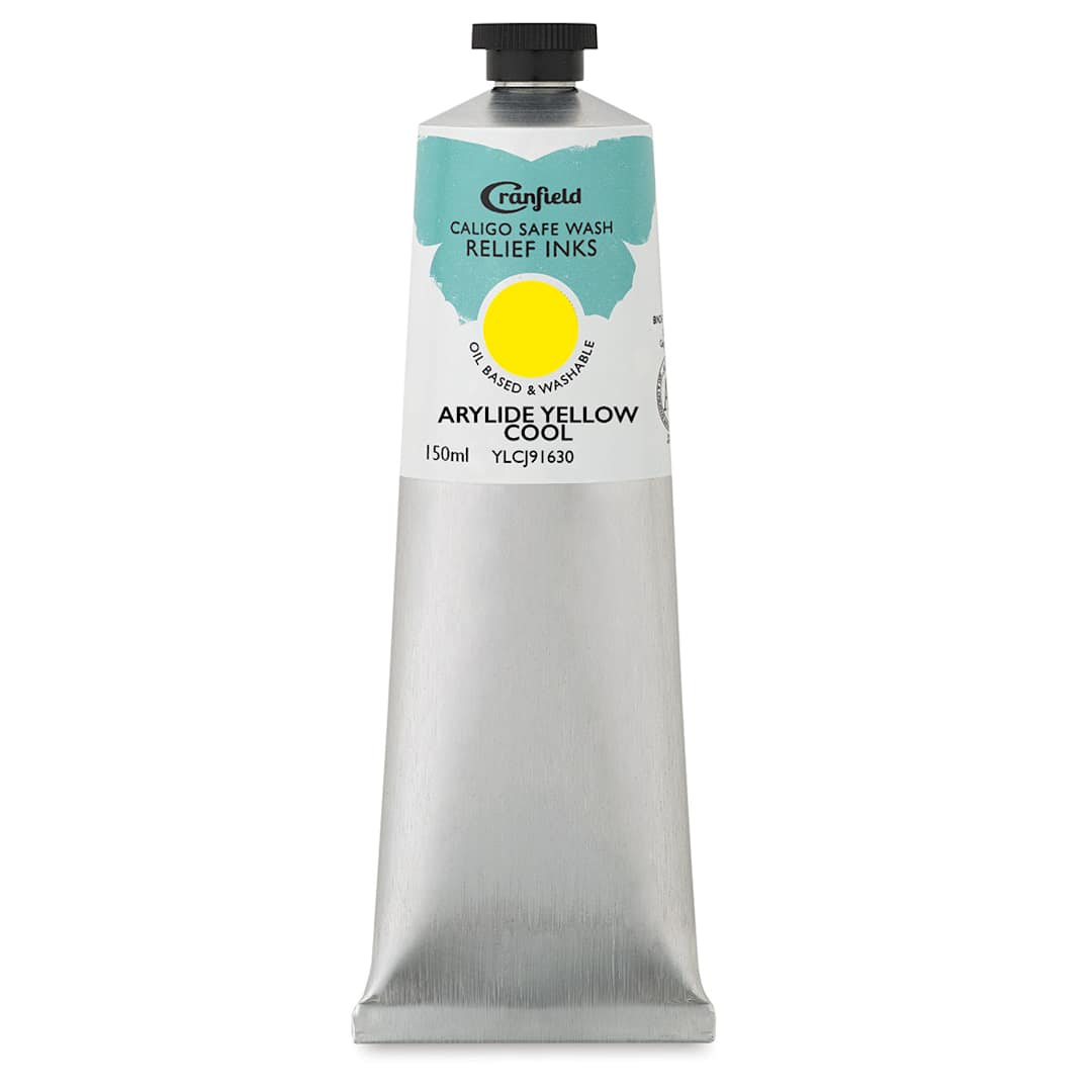 Open in modal - Cranfield Caligo Safe Wash Relief Ink - Arylide Yellow Cool, 150 ml