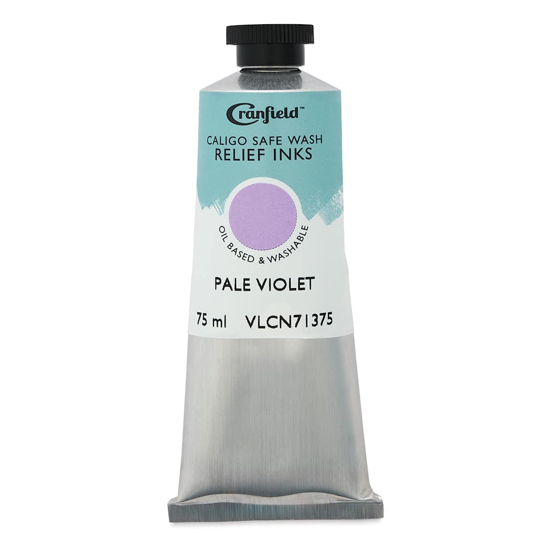 Open in modal - Cranfield Caligo Safe Wash Relief Ink - Pale Violet, 75 ml tube