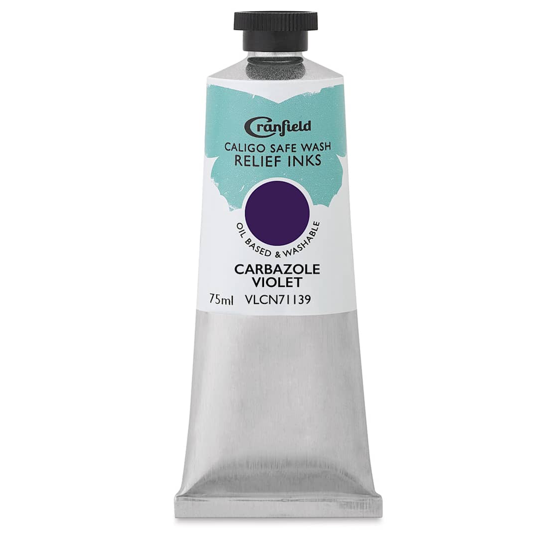 Open in modal - Cranfield Caligo Safe Wash Relief Ink - Carbazole Violet, 75 ml