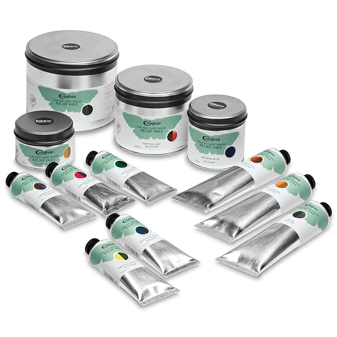 Open in modal - Cranfield Caligo Safe Wash Relief Inks, Assorted Sizes 