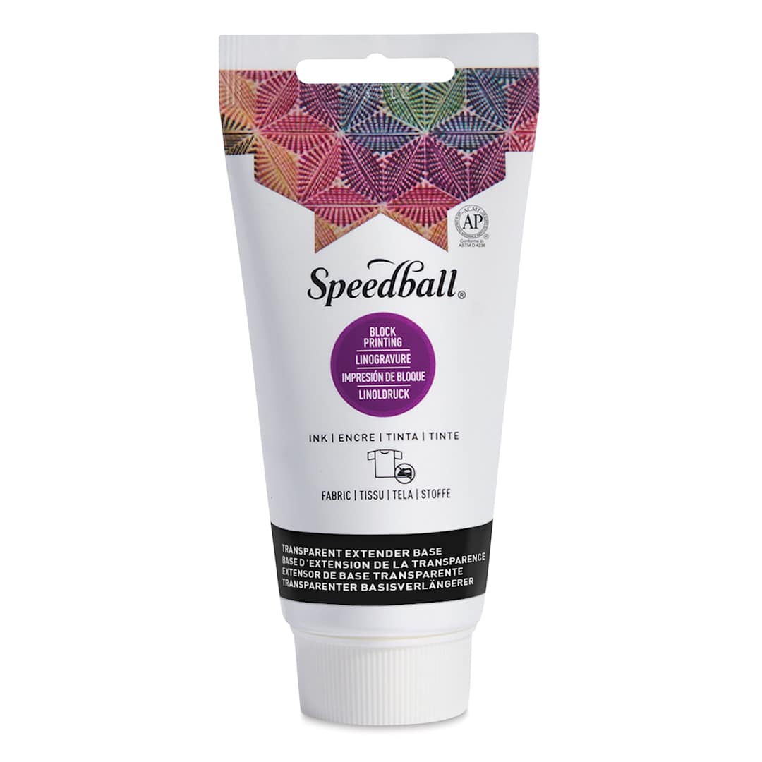 Open in modal - Speedball Fabric and Paper Block Printing Transparent Extender - 2.5 oz