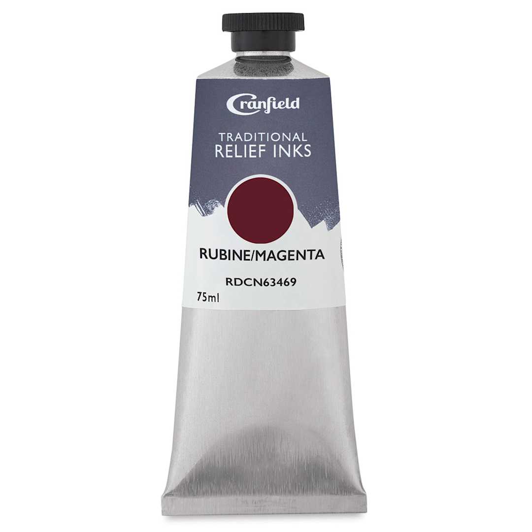 Open in modal - Cranfield Traditional Relief Ink - Rubine/Magenta, 75 ml