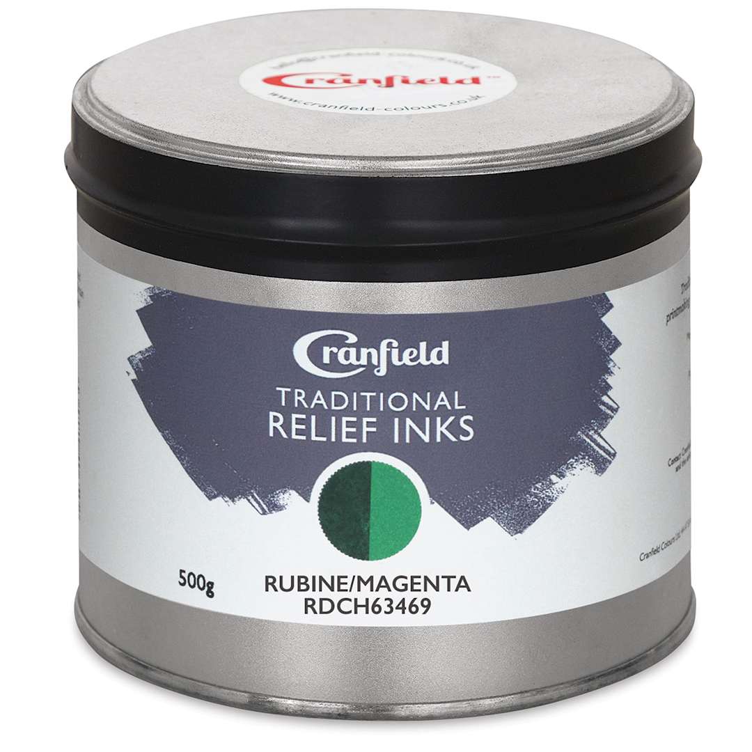 Open in modal - Cranfield Traditional Relief Ink - Rubine/Magenta, 500 g