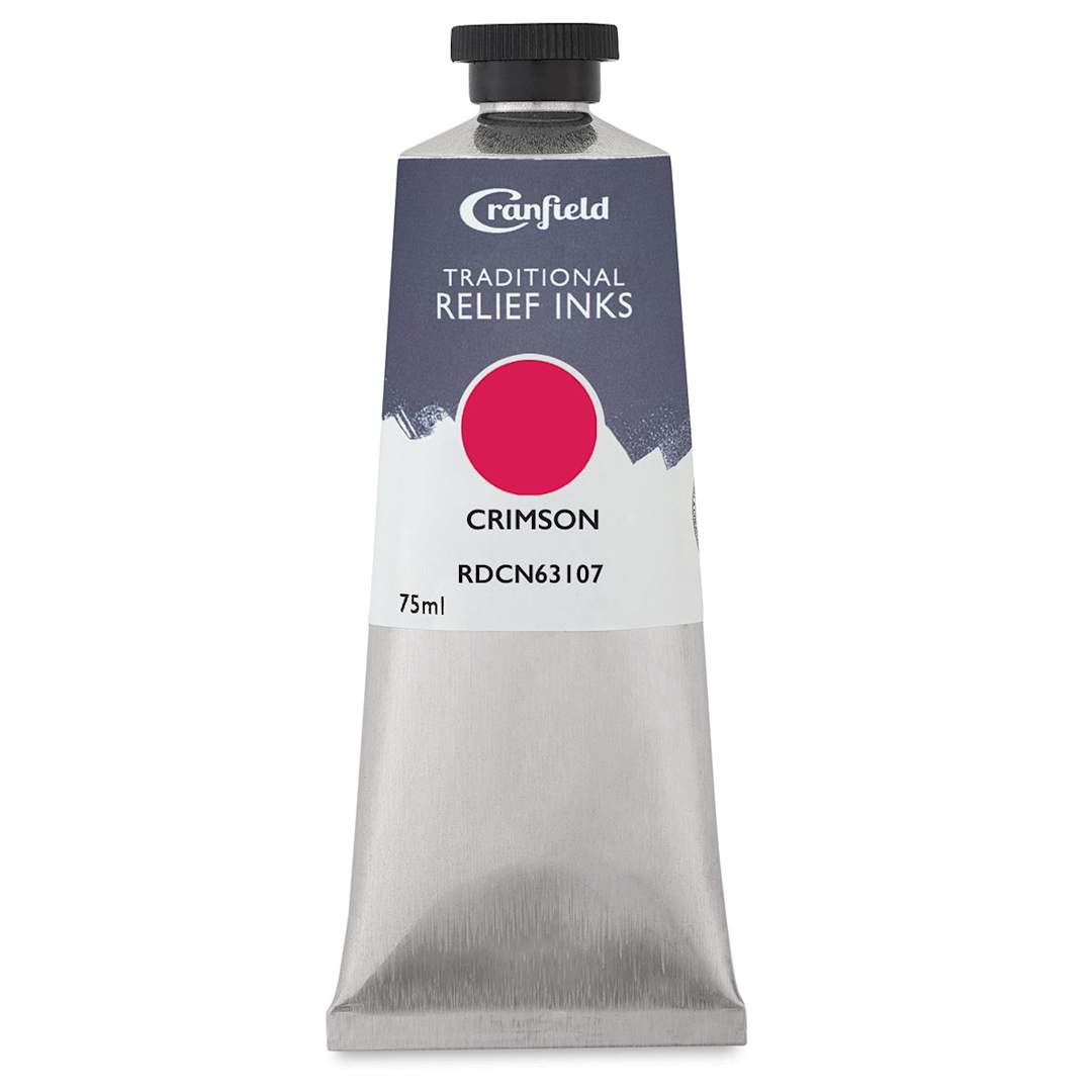 Open in modal - Cranfield Traditional Relief Ink - Crimson, 75 ml