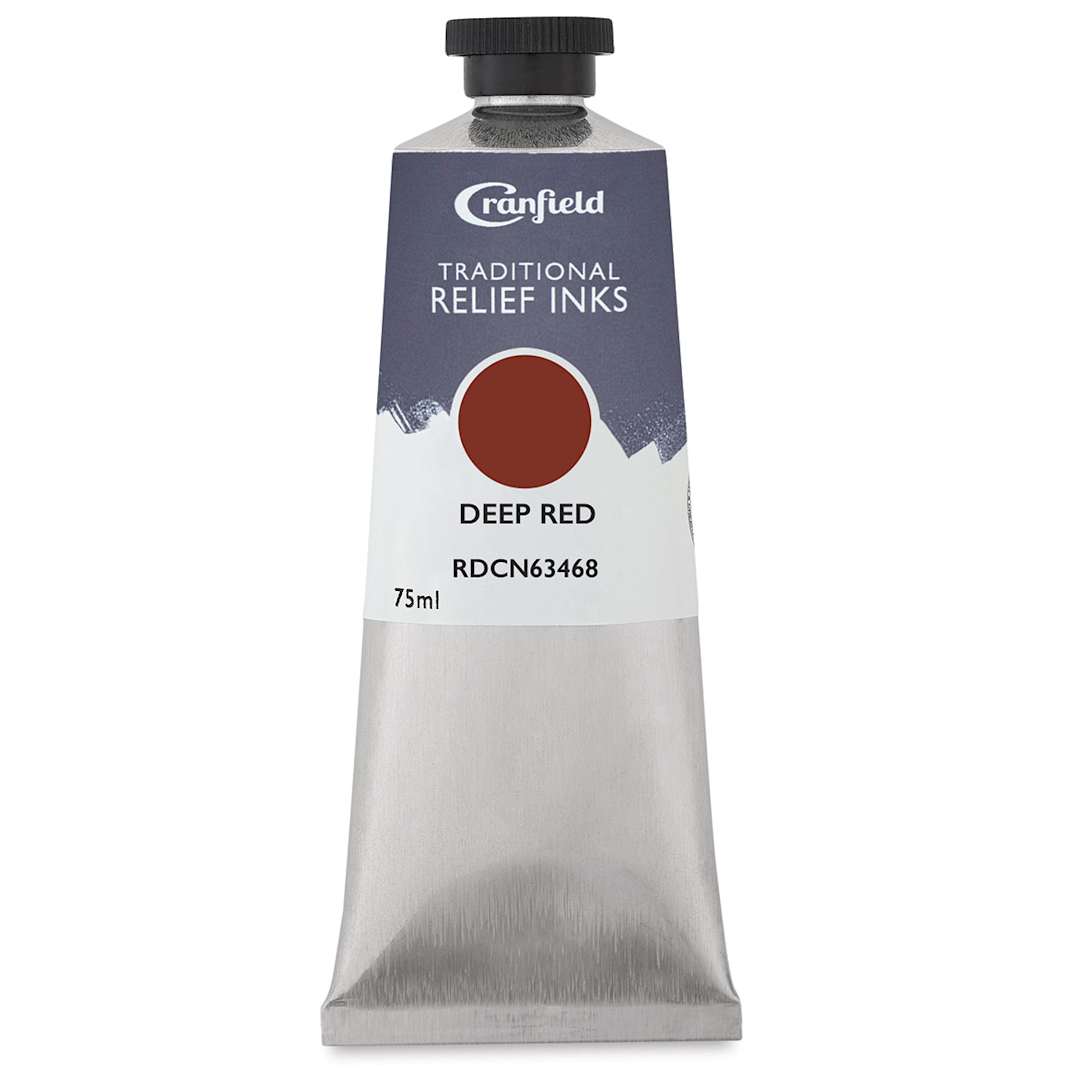 Open in modal - Cranfield Traditional Relief Ink - Deep Red, 75 ml