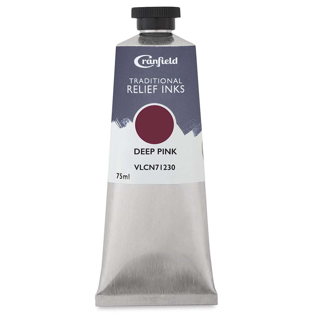 Open in modal - Cranfield Traditional Relief Ink - Deep Pink, 75 ml