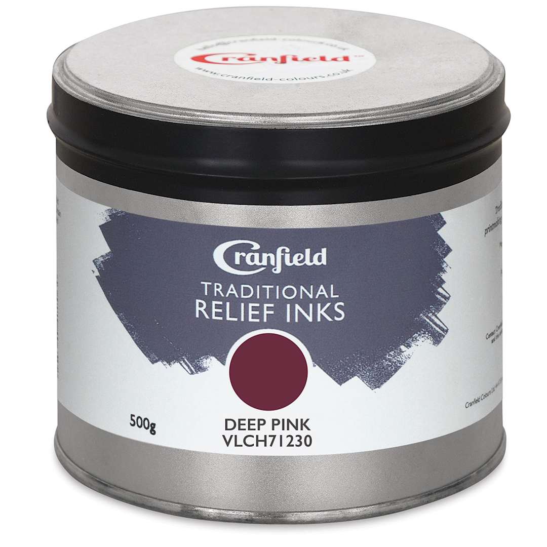 Open in modal - Cranfield Traditional Relief Ink - Deep Pink, 500 g