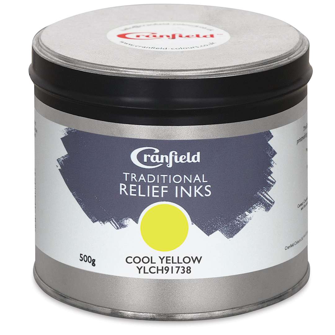 Open in modal - Cranfield Traditional Relief Ink - Cool Yellow, 500 g