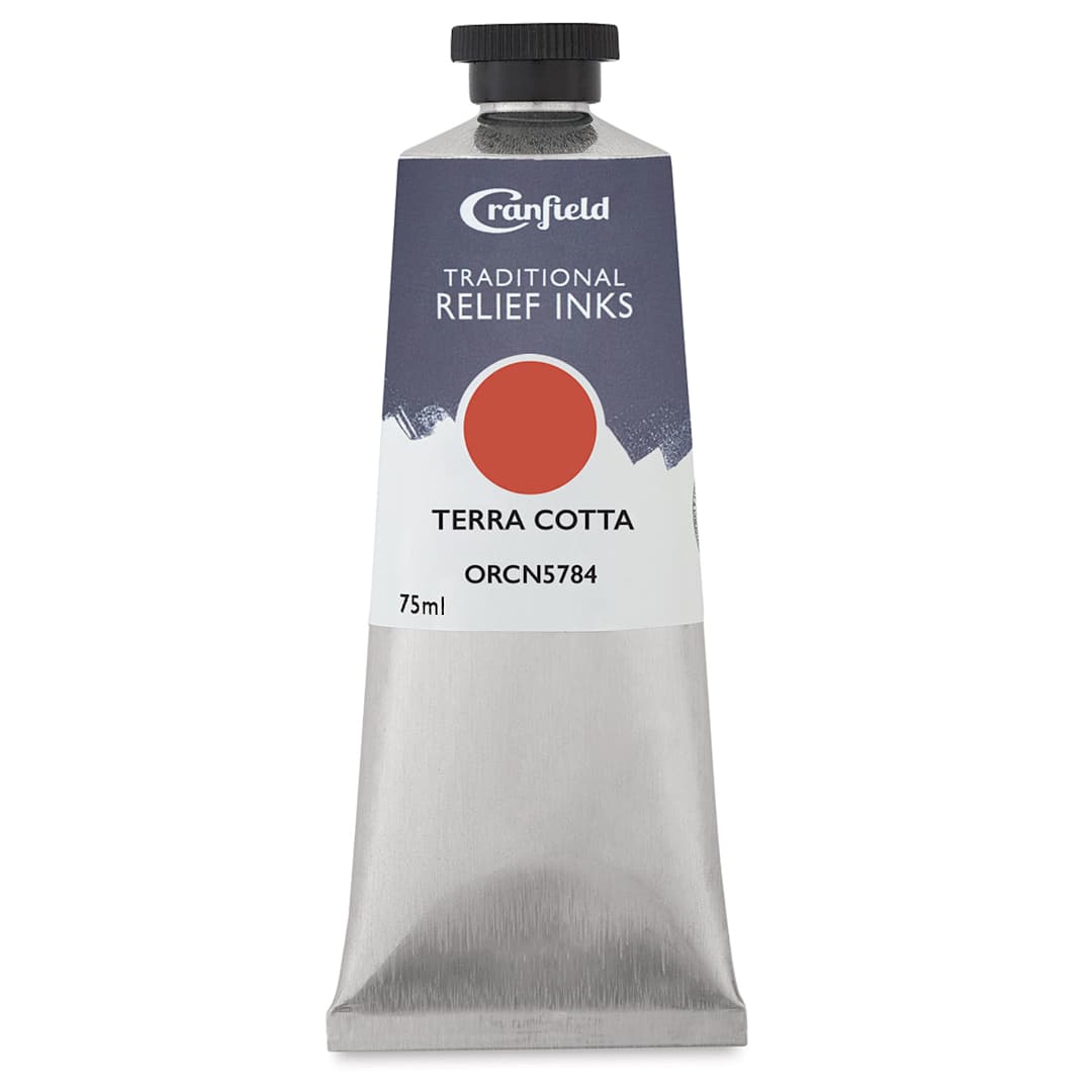 Open in modal - Cranfield Traditional Relief Ink - Terra Cotta, 75 ml