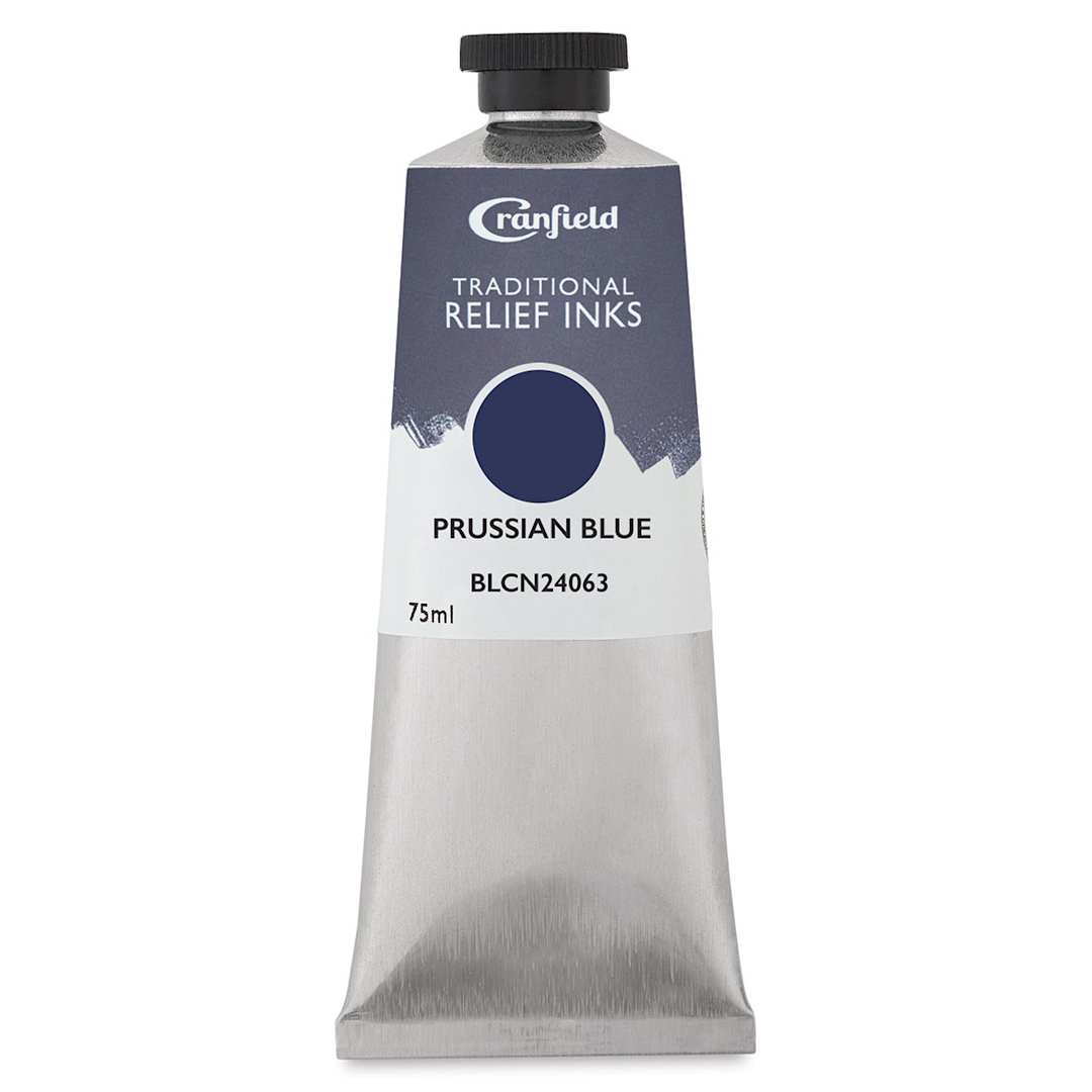 Open in modal - Cranfield Traditional Relief Ink - Prussian Blue, 75 ml