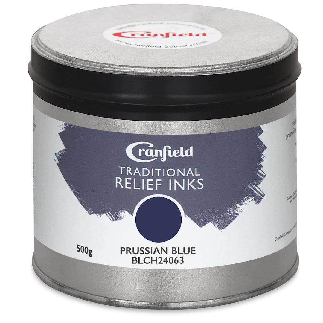 Open in modal - Cranfield Traditional Relief Ink - Prussian Blue, 500 g