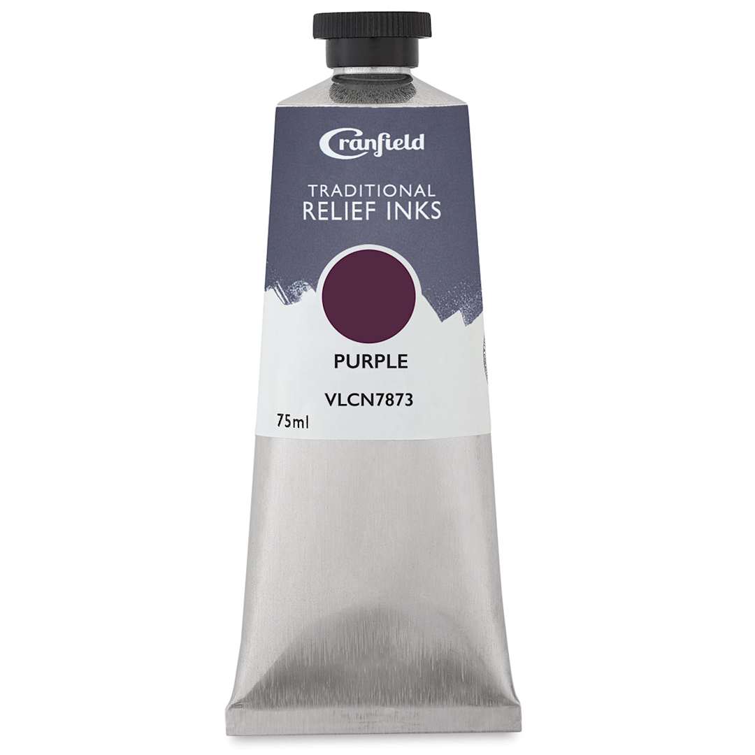 Open in modal - Cranfield Traditional Relief Ink - Purple, 75 ml