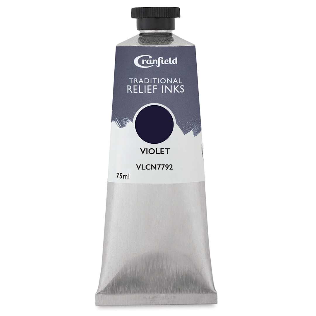 Open in modal - Cranfield Traditional Relief Ink - Violet, 75 ml