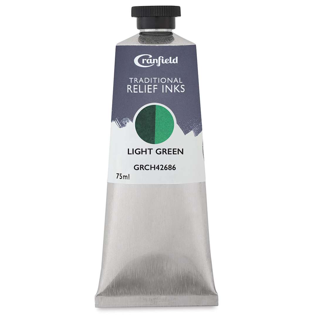 Open in modal - Cranfield Traditional Relief Ink - Light Green, 75 ml