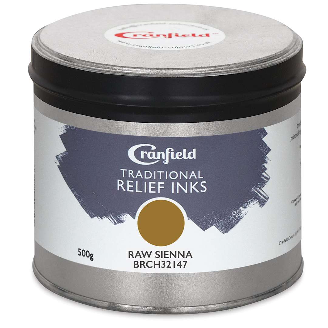Open in modal - Cranfield Traditional Relief Ink - Raw Sienna, 500 g