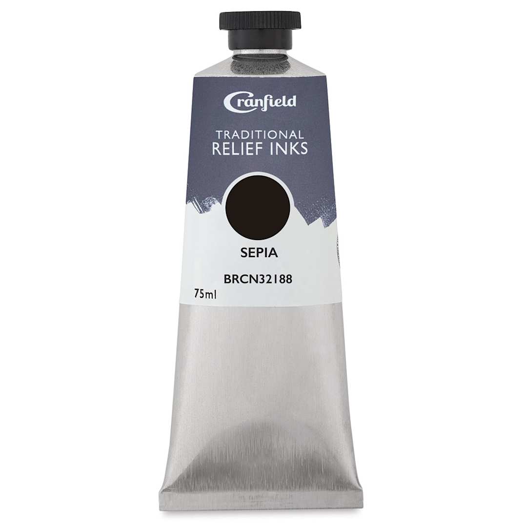 Open in modal - Cranfield Traditional Relief Ink - Sepia, 75 ml
