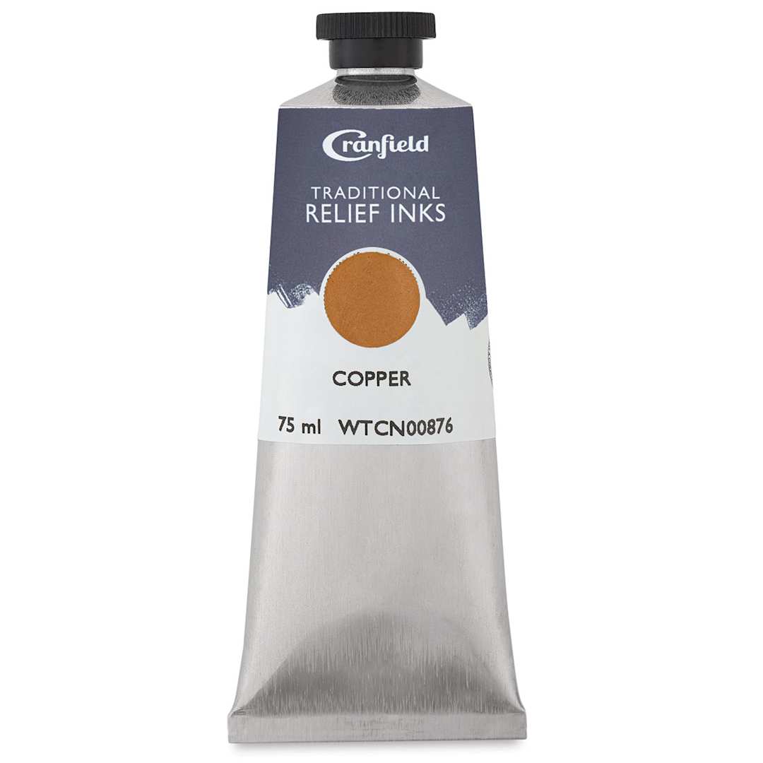 Open in modal - Cranfield Traditional Relief Ink - Copper, 75 ml, Tube
