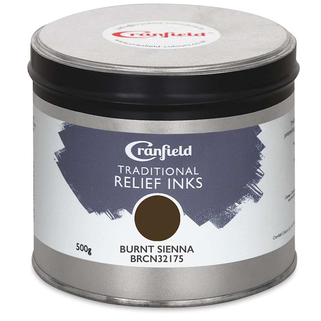 Open in modal - Cranfield Traditional Relief Ink - Burnt Sienna, 500 g
