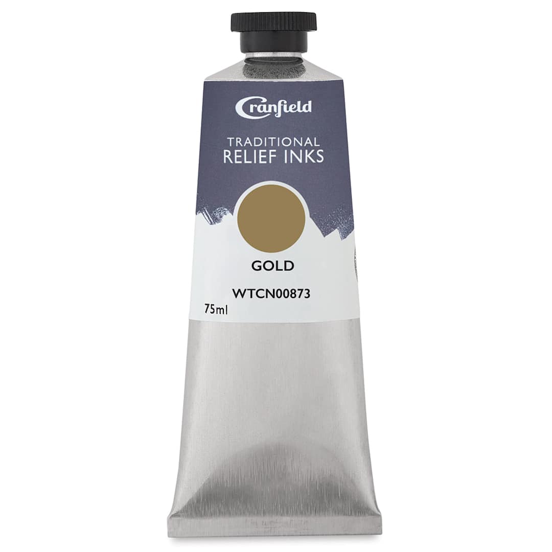 Open in modal - Cranfield Traditional Relief Ink - Gold, 75 ml