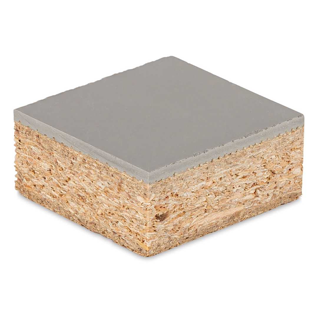 Open in modal - Blick Battleship Gray Linoleum - Block, 2" x 2", Mounted