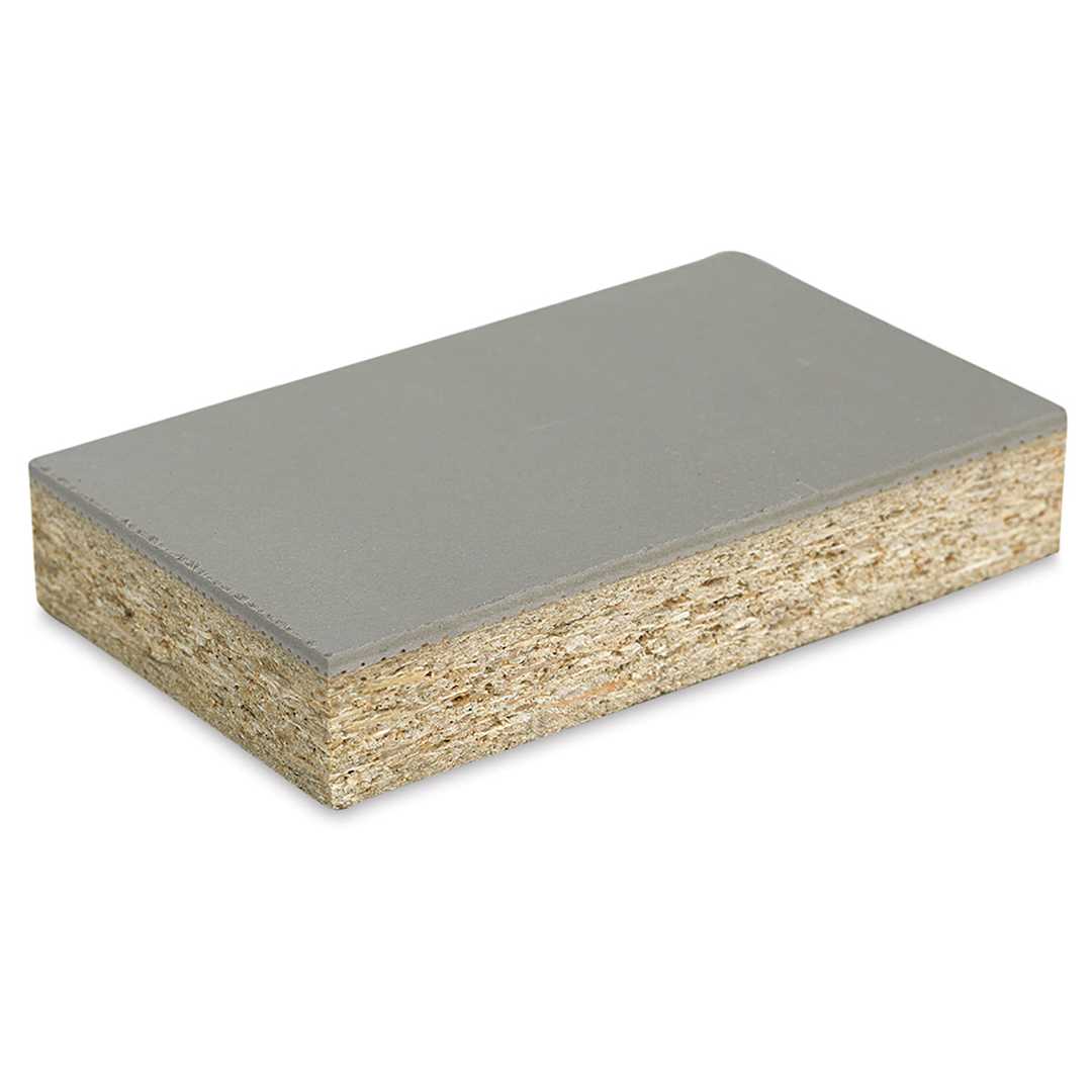 Open in modal - Blick Battleship Gray Linoleum - Block, 3" x 5", Mounted